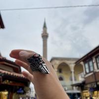 Ejderha kılıç figürlü Kapaklı Zihgir