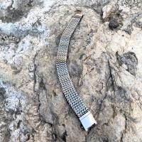 Gümüş Tasarım Oynarlı Yön işlemeli beş sıralı erkek Bileklik takı