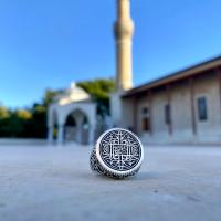 Gümüş Tasarım Yavuz Sultan Selim Erkek Yüzük Takı 