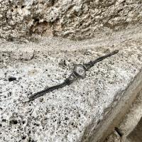 Gümüş Tasarım taşlı Buda Geçer Yahu yazılı trend erkek bileklik takı