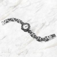 925 ayar gümüş El yapımı Tasarım margazit taşlı Model trend aksesuar Bayan kol saat