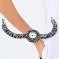 925 ayar gümüş El yapımı Tasarım margazit taşlı y Model trend aksesuar Bayan kol saat
