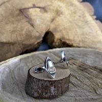 Gümüş Mevlana Sikke Sarık Model Manşet Kol Düğmesi